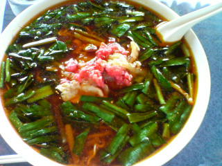 さかえや 滝沢店 （満州にらラーメン）