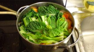 仙台雪菜の鍋料理