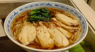 白石温麺 鴨南蛮風