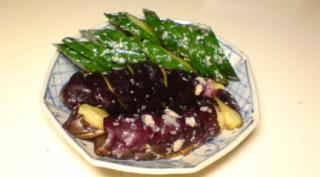 ナスとキュウリの自家製さごはち漬け